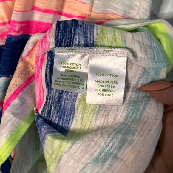 Lilly Pulitzer Jaylynne Tank Top Stripe - Picture 4 of 5